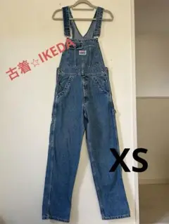 【早い者勝ち】IKEDA オーバーオール メンズ L デニム 早い者勝ち】IKEDA オーバーオール メンズ L デニム パンツ
