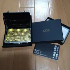 3330 アタッシュケース型コインケース　金箔ver.