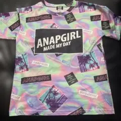 ANAP GIRL カラフルメッシュTシャツ 150