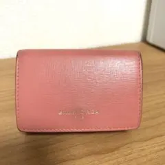 バレンシアガ 三つ折り財布 BALENCIAGA ピンク