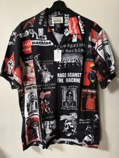 Rage against the machine オープンカラー　アロハ　L