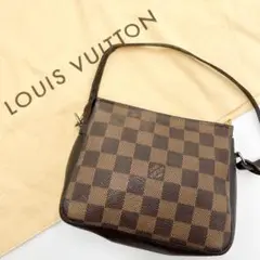 定番✨ ルイヴィトン ポーチ トゥルースメイクアップ ダミエ エベヌ