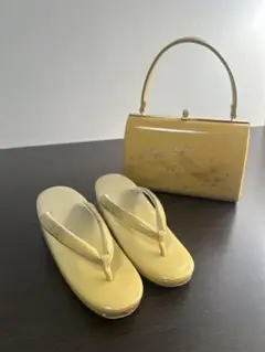 キンワシ 美品！和装用バッグと草履セット 少し難あり