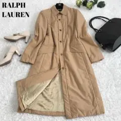 RALPH RL LAUREN ダウンコート 大きいサイズ 11 L キャメル