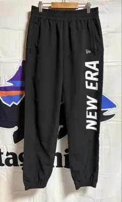 NEW ERA ジョガーパンツ ブラック　ニューエラ　薄手