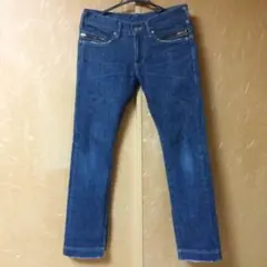 ANDA デニム ジーンズ ZIP シンチバック
