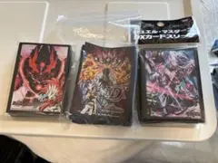 デュエマ スリーブ ヒーローレア 赤城山バサラ ドキンダムX ドルマゲドンX