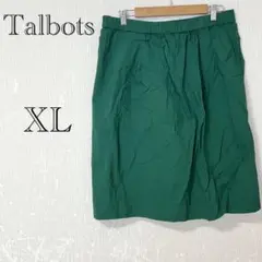 タルボット タイトスカート 【XL】シンプル 大きいサイズ ウエストゴム 日本製
