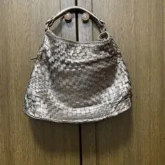EPOCA ゴールド編み込み ショルダーバッグ