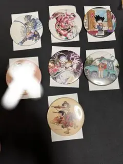 ドラゴンボール缶バッジコレクション6個セット