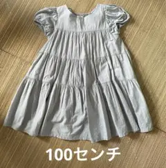 100センチ　女の子　ワンピース