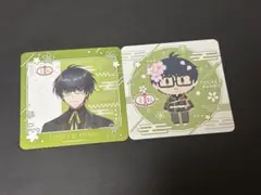 刀剣乱舞 GIGO たい焼き ノベルティ 特典 コースター 篭手切江 祝装