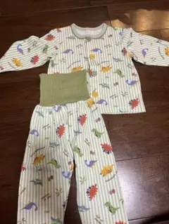 キッズ　腹巻き　パジャマ　ルームウェア　恐竜