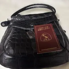 JRA クロコダイルハンドバックです。コロンとしたホルムが可愛い❗️