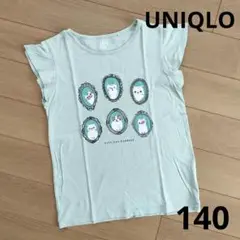 UNIQLO ユニクロ　Tシャツ　女の子　サイズ140