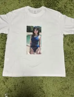 おもしろＴシャツ　ホワイト XL 水着プリント　新品