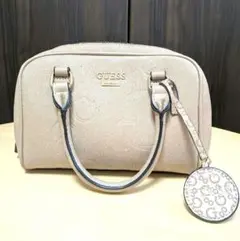 【お値下げ】GUESS ベージュ ハンドバッグ