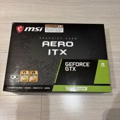 MSI AERO itx geforce gtx1660superグラボ