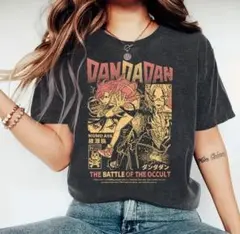 ダンダダン ターボババア オカルン Tシャツ グレー サイズS〜M 新品未使用