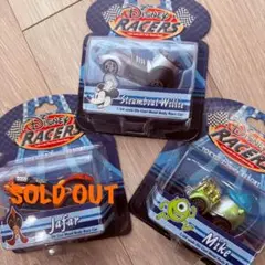 【未使用】 ディズニーレーサーズ　マイク　スチームボート　ミニカー
