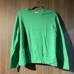 ★COS★ コットン 100% セーター グリーン Mサイズ