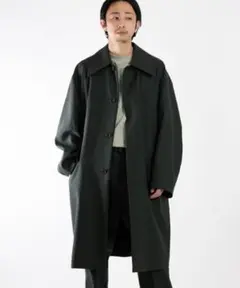 MARKAWARE　19AW　マックコート　サフォークメルトン　2 MAC COAT ORGANIC SUFFOLK MELTON - MARKAWARE 「Area」