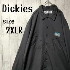 ディッキーズ 超オーバーサイズ 90s ゆるだぼ 長袖 ワークシャツ