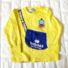 ☆即購入OK《美品》長袖カットソー　Tシャツ　トーマス　ポケット　キッズ子供