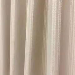 東京インテリア カーテン 100×135cm ベージュ ラメ 2枚セット