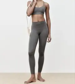 未使用/トレーニングレギンス/ヨガレギンス/フィットネスウエア/H&M