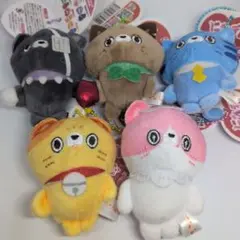 【全5種セット】にゃんデレ　ぷちマスコットボールチェーン　ぬいぐるみ