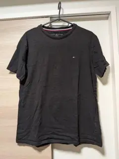 トミーヒルフィガー　メンズTシャツ　黒　S