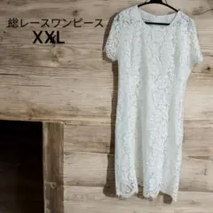 新NE 総レースワンピース XXL