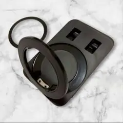 スマホスタンド ホルダー MagSafe マグネット カード収納 折り畳み式