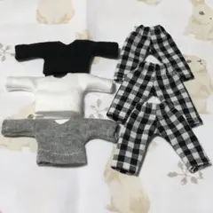 【限定SALE】オビツ11 服 ハンドメイド シャツ+ズボン 6点セット