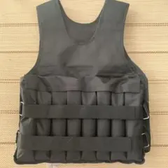 ウェイトベスト ブラック 調整可能10kg