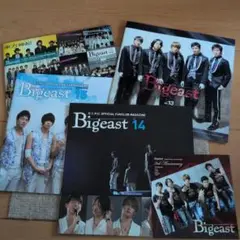 Bigeast 公式ファンクラブマガジン Vol.13, 14 15 16セット