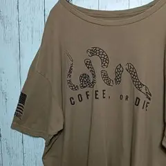 アメリカ古着 COFFEE, OR DIE Tシャツ 2XL