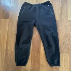 POLARTEC ブラック スウェットパンツ