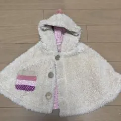 【女の子】ラグマートポンチョ