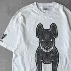 13791 ライフワーク 両面ロゴ Tシャツ 白色