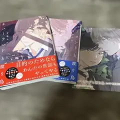 ネバーランドと渡り鳥上下　アニメイト4Pリーフレット