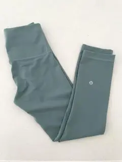 ほぼ新品！Lululemon グレーグリーン系レギンスUS2
