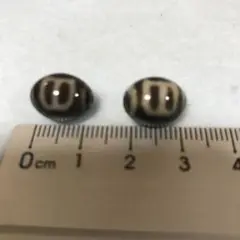 激レア‼︎ 小盧至純　日月天珠　小２個