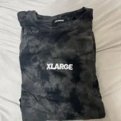 店舗限定　希少品　即購入可XLARGE ブラック タイダイ ロングスリーブ