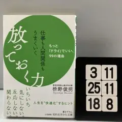 仕事も人間関係もうまくいく放っておく力 3-11*25.18*8