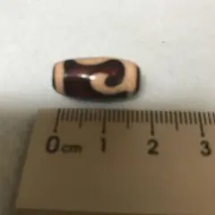 激レア‼︎ 赤龍紋　金銭鉤天珠　ミニ