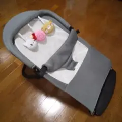 Smart Angel バウンサー グレー ぬいぐるみ付き