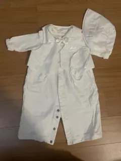 ホワイト セレモニードレス 帽子付き