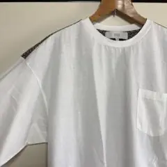 ロッソ ROSSO ポケット　ペイズリー　オリエンタル柄　Tシャツ